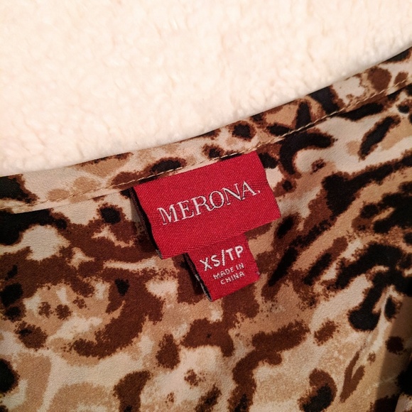 Womens, leopard print dress - Picture 3 of 3